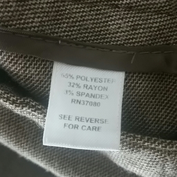 Cato Pants brown pockets belt loops stretch - Picture 5 of 5